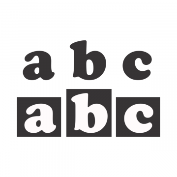 Lowercase Alphabet